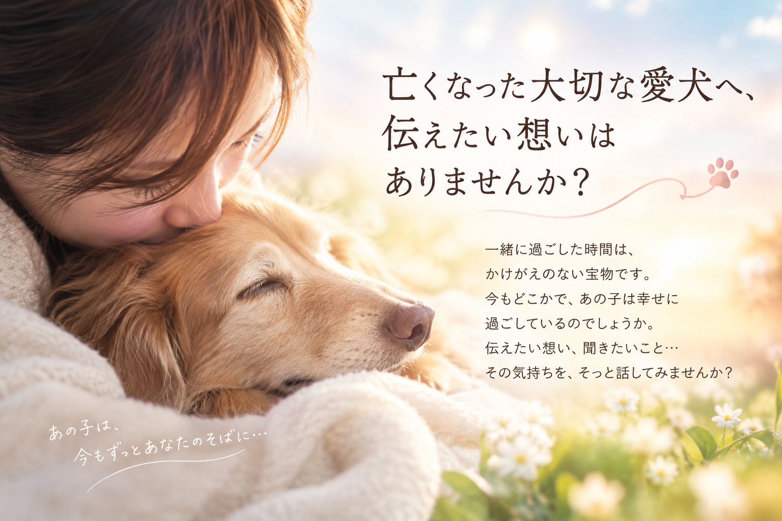 大切なあの子の言葉を今